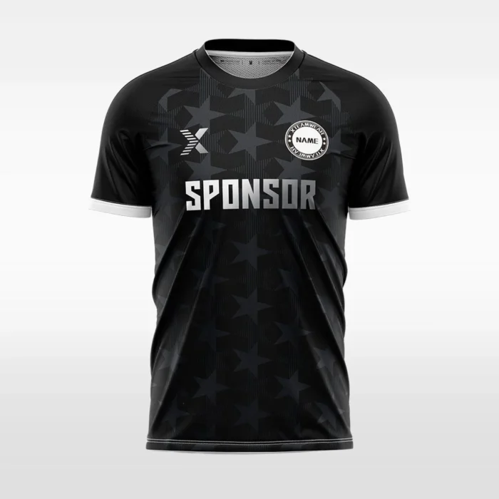 Custom Soccer Jersey – Five-Pointed Star Pattern & Modern Fit