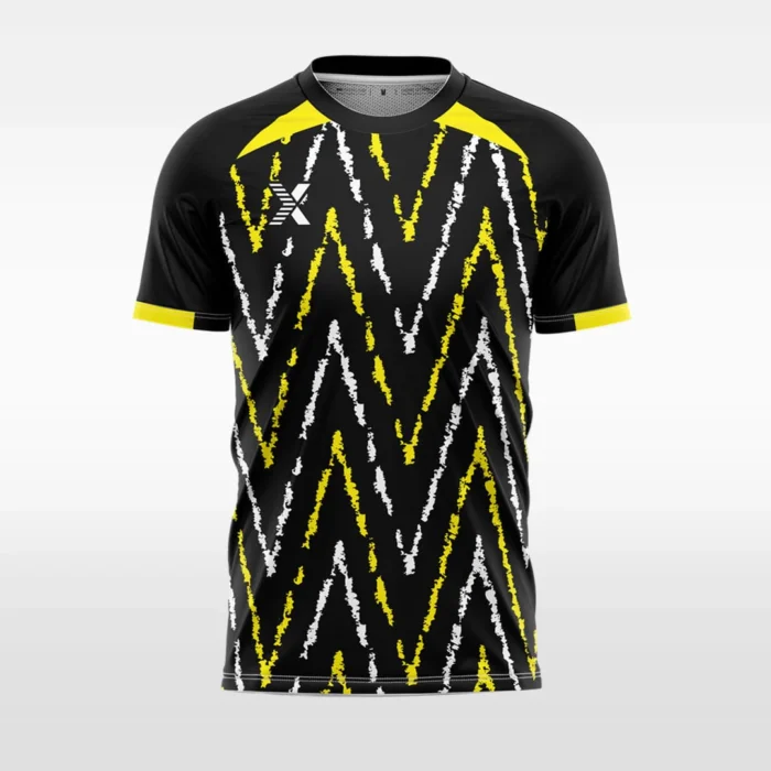 Wavy dashed line - Custom Design Soccer Jersey for Men Sublimation